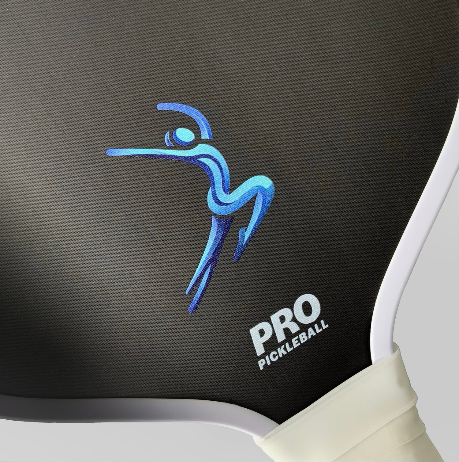 Raw carbon surface on JoyExercise MEET pickleball paddle – Toray T700 fiber texture for spin, shot accuracy, and pro-level control.